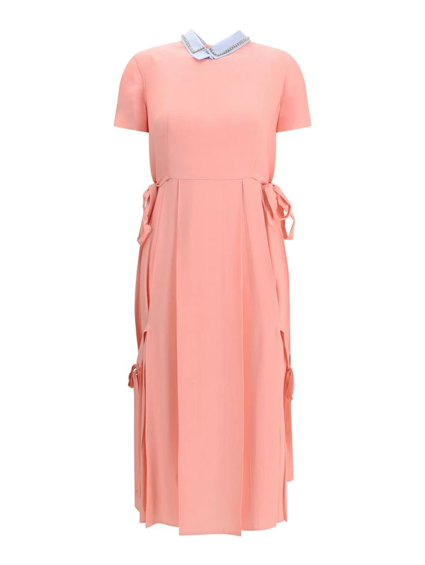 Multicolor Viscose Casual Dress