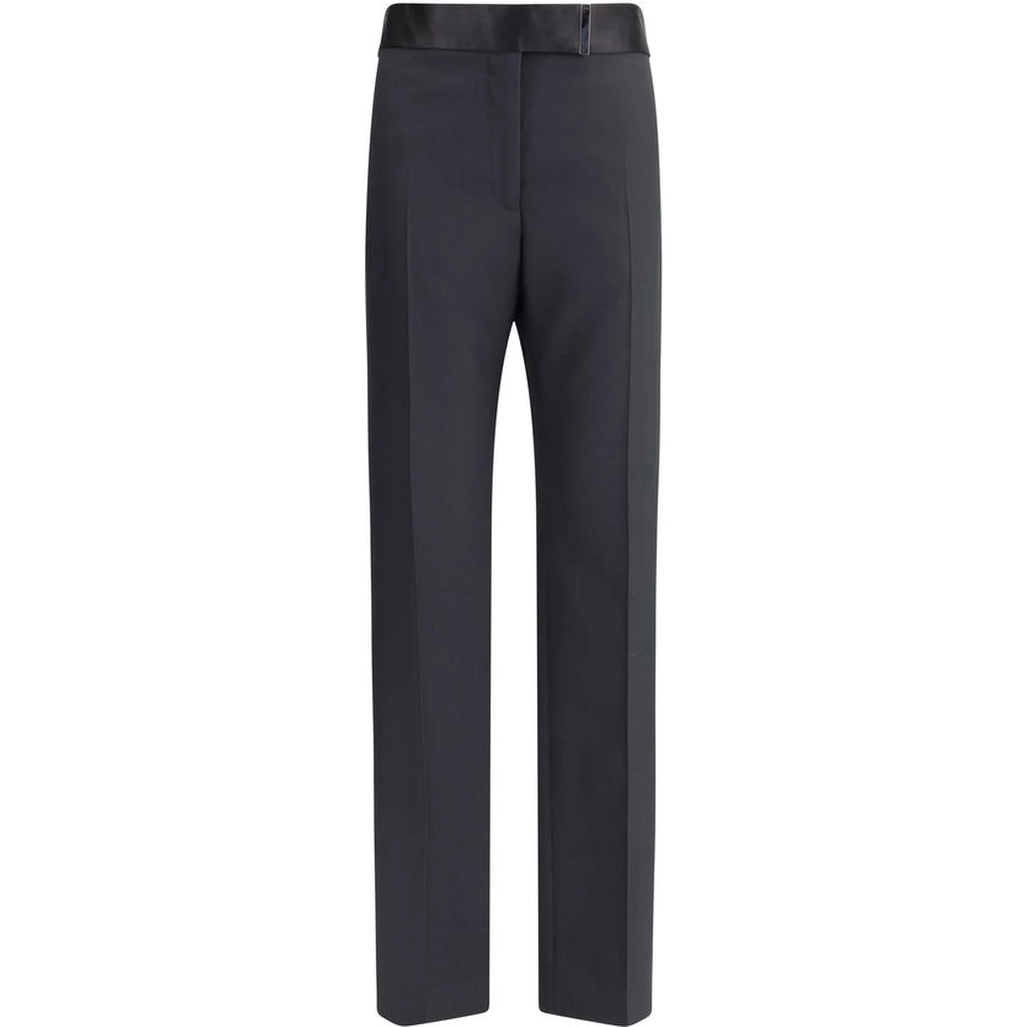 بنطال حريري ذهبي