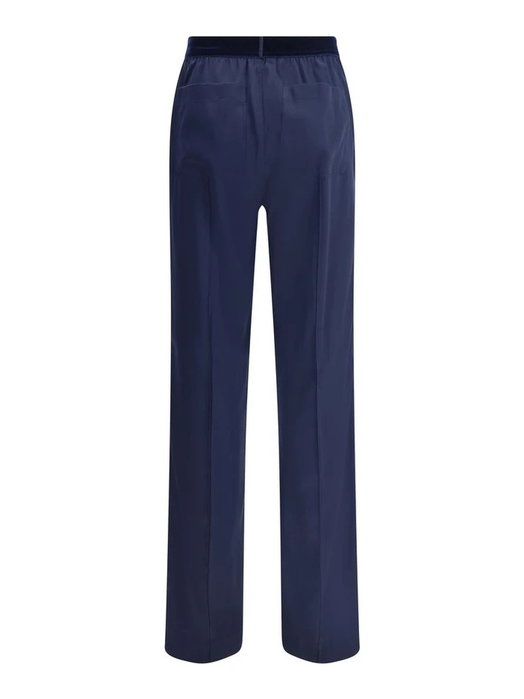 بنطال كاجوال أزرق من الإيلاستين alternative