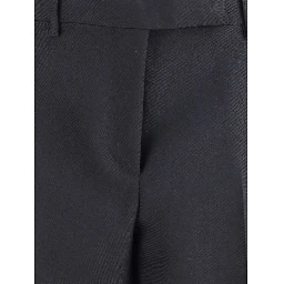 Black Wool Pants