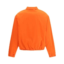 Orange Cotton Bomber