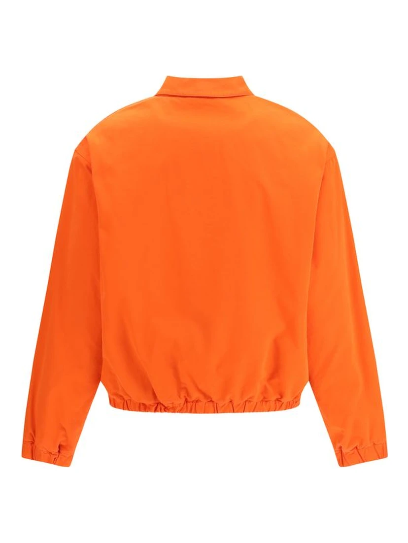 Orange Cotton Bomber