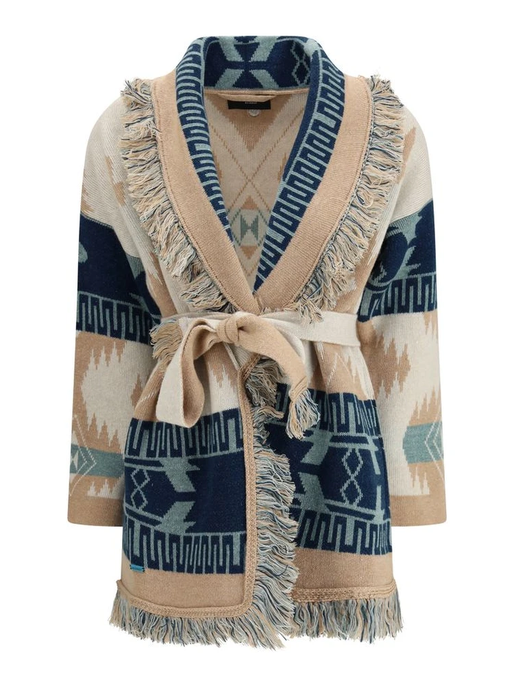 Multicolor Cashmere Cardigan