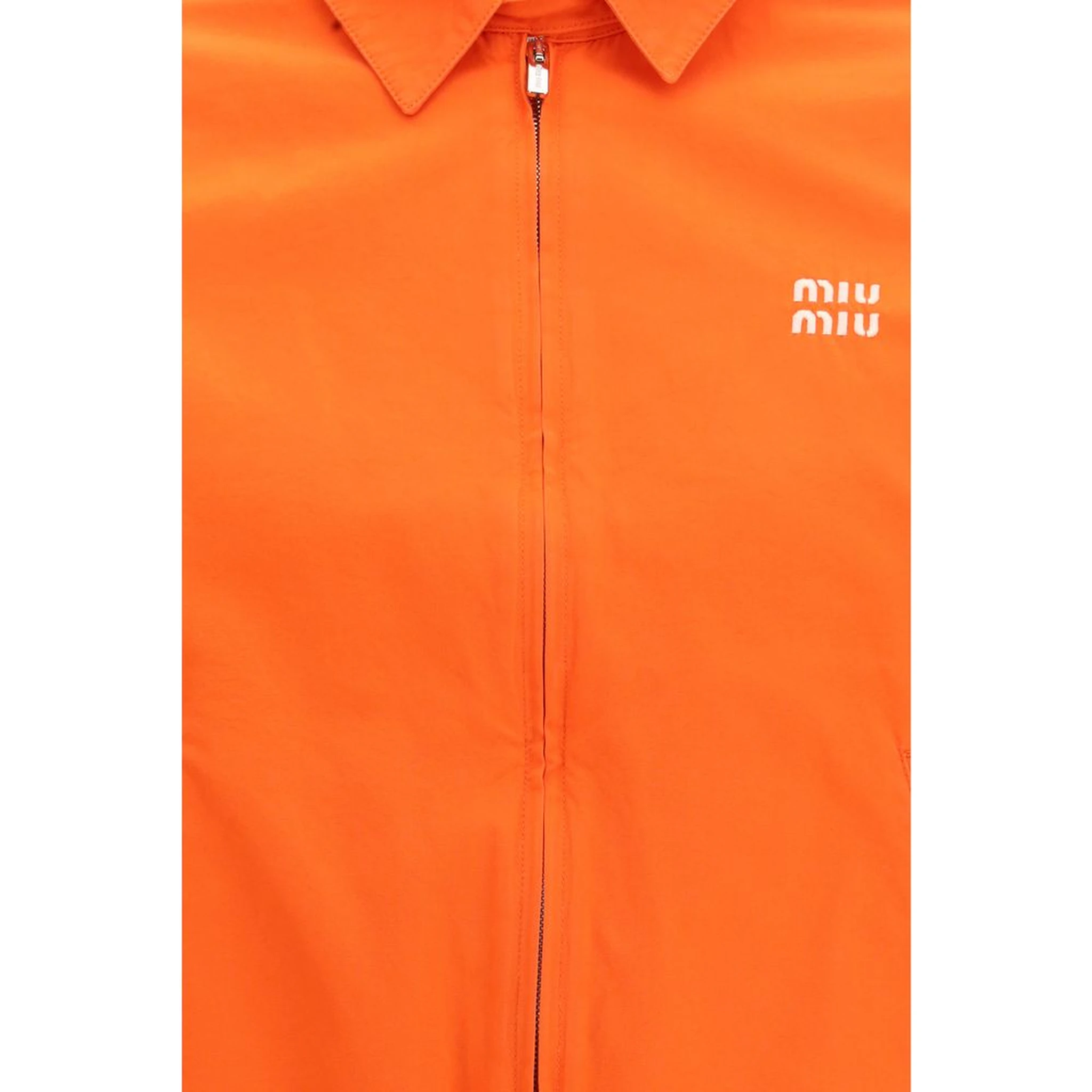 Orange Cotton Bomber