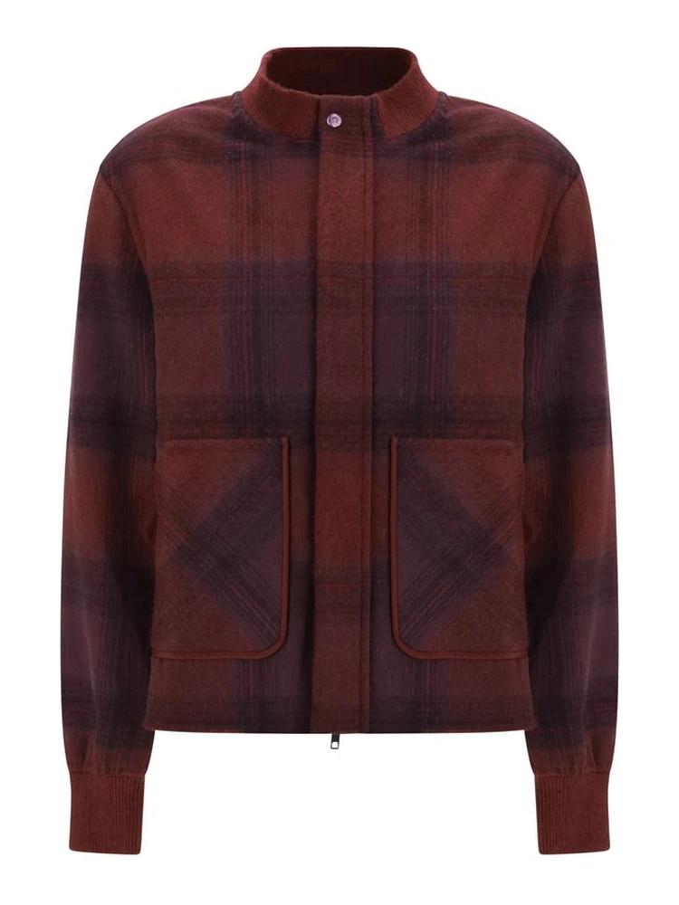 Multicolor Cashmere Coat