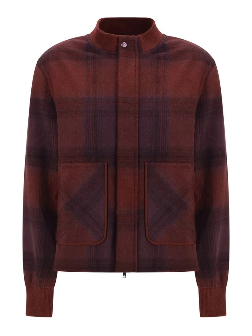 Multicolor Cashmere Coat