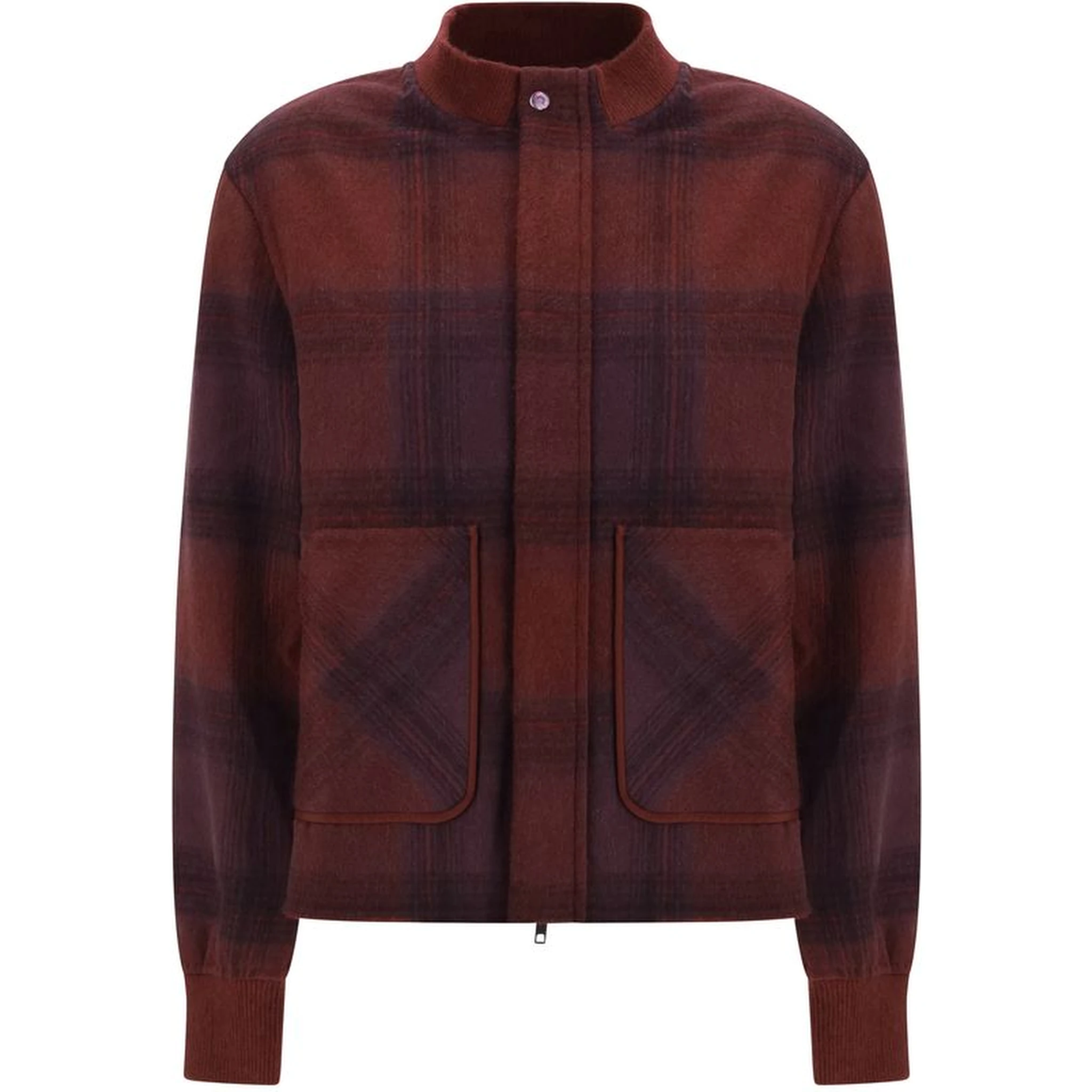 Multicolor Cashmere Coat