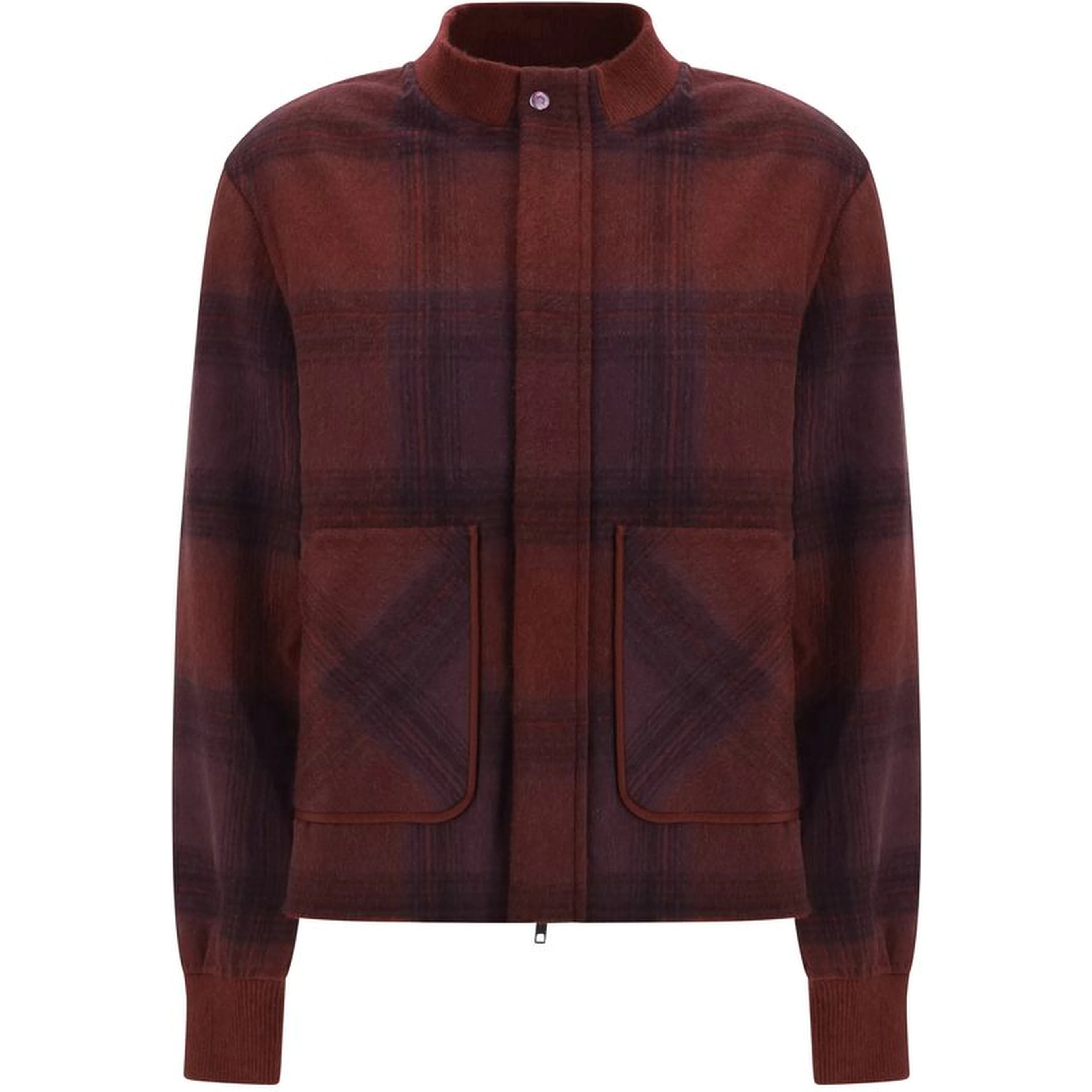 Multicolor Cashmere Coat