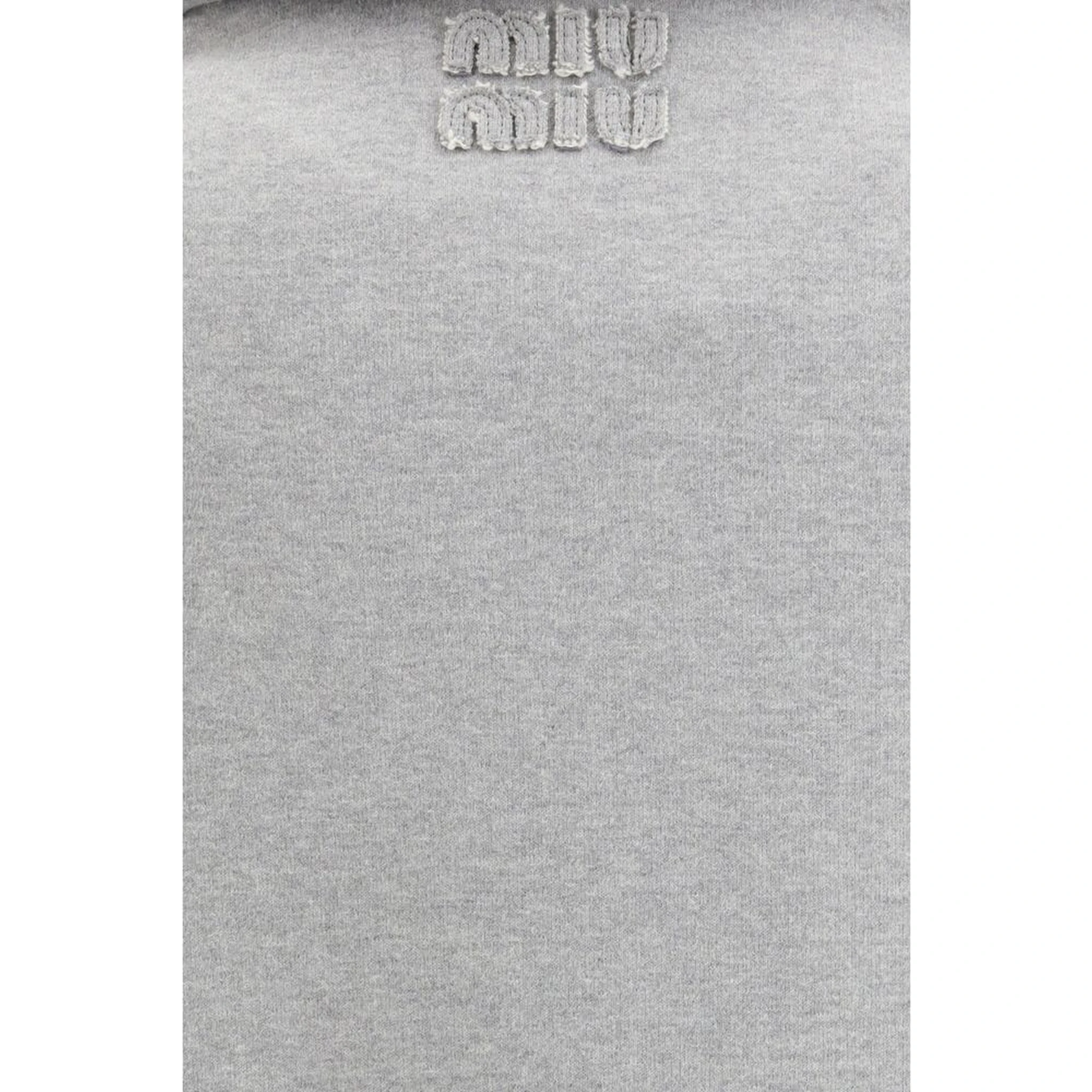 Gray Cotton Sweatshirt