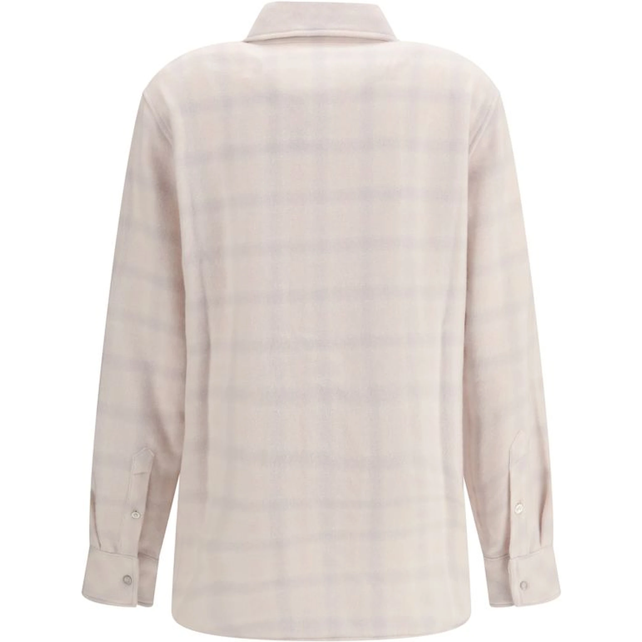 White Cashmere Pattern Shirt