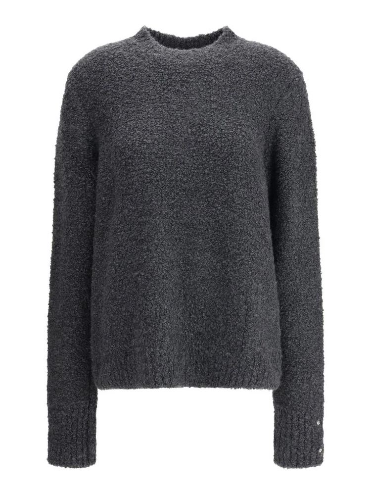 Gray Cashmere Sweatshirt