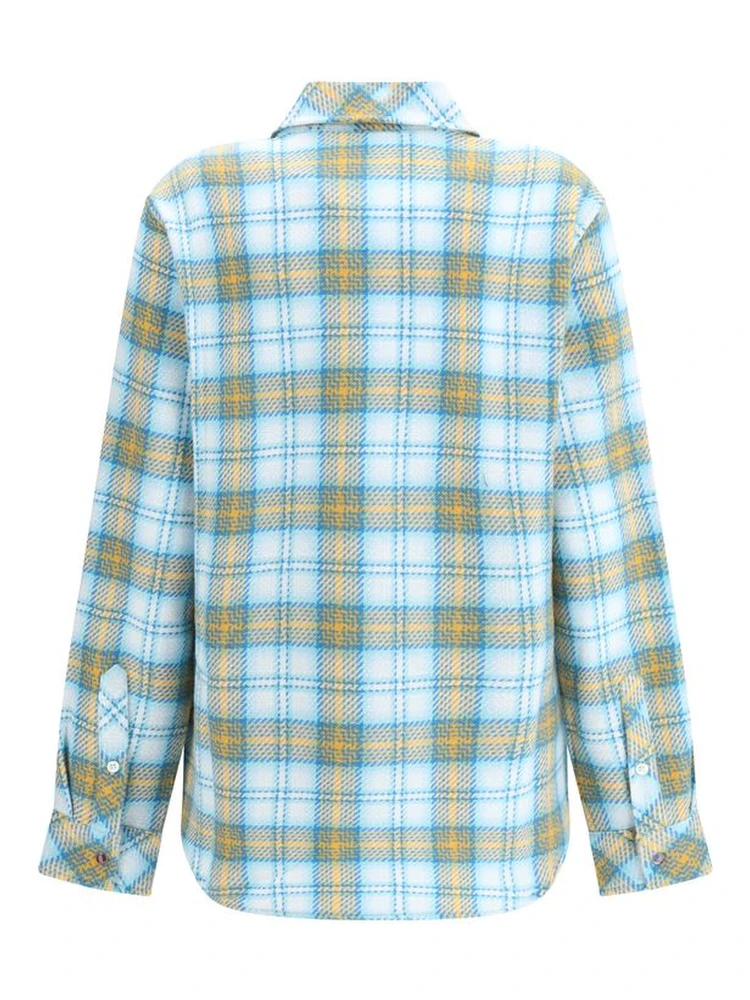 Blue Cashmere Pattern Shirt alternative