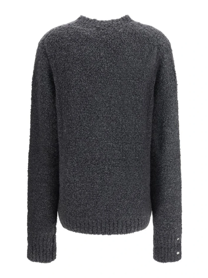 Gray Cashmere Sweatshirt