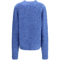 Blue Cashmere Sweatshirt