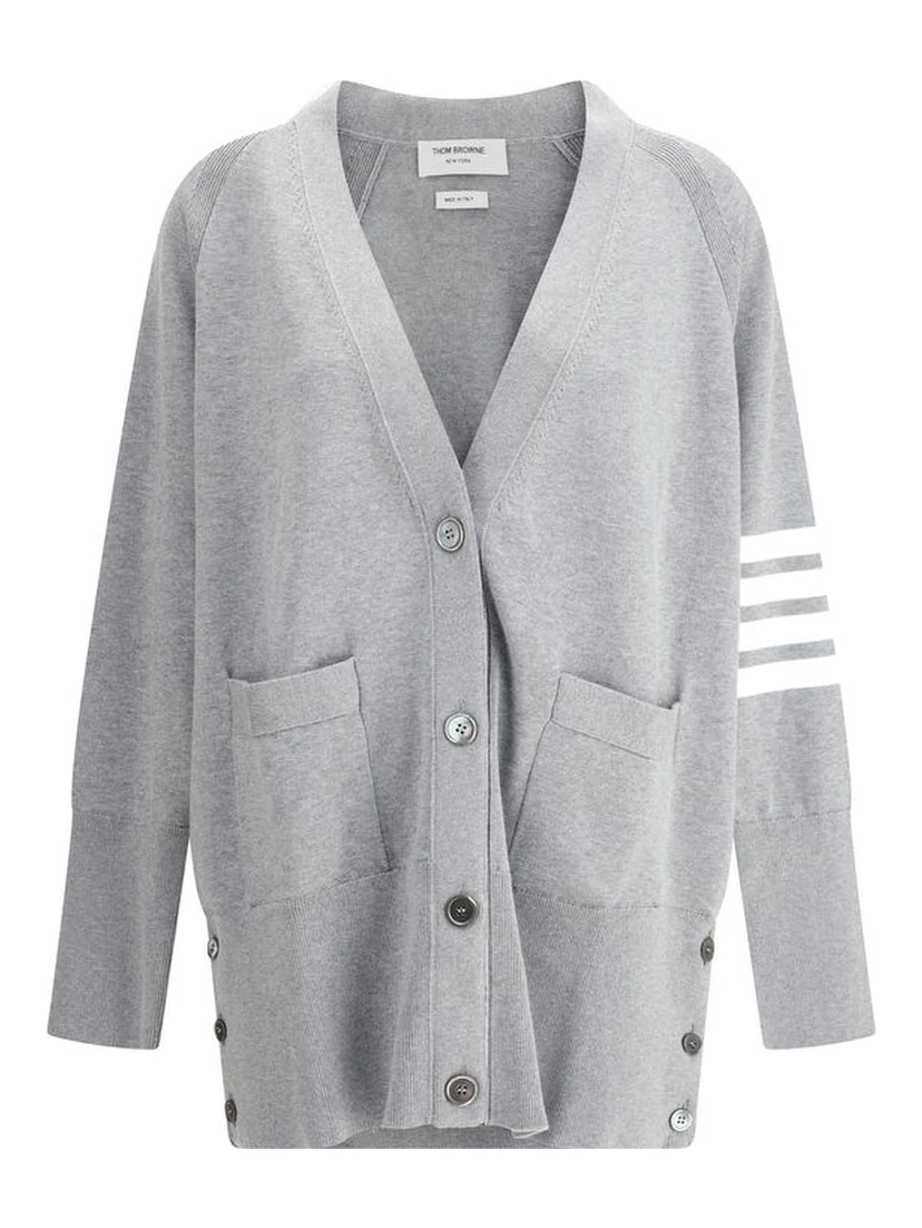 كارديجان قطني رمادي