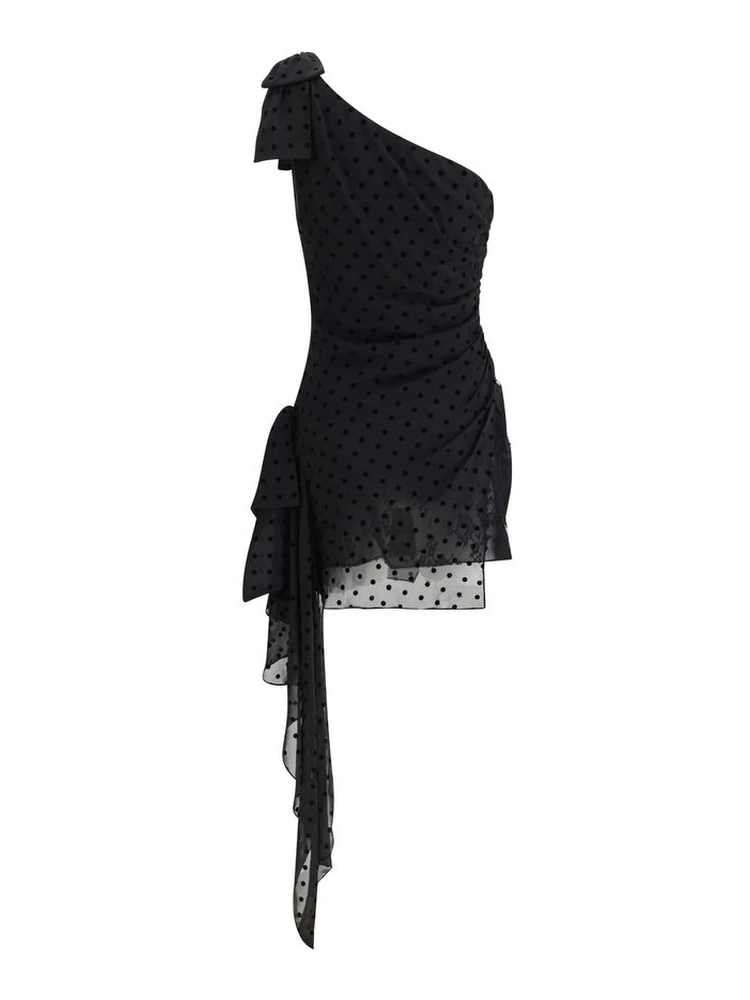 Black Silk Cocktail Dress alternative