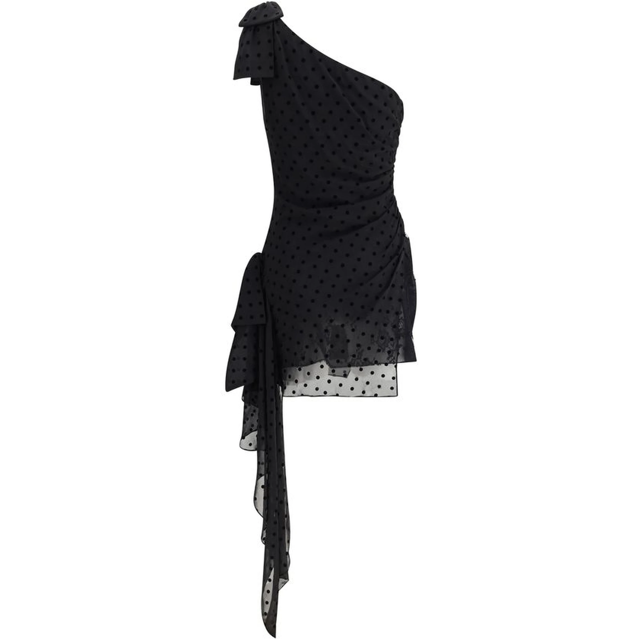 Black Silk Cocktail Dress