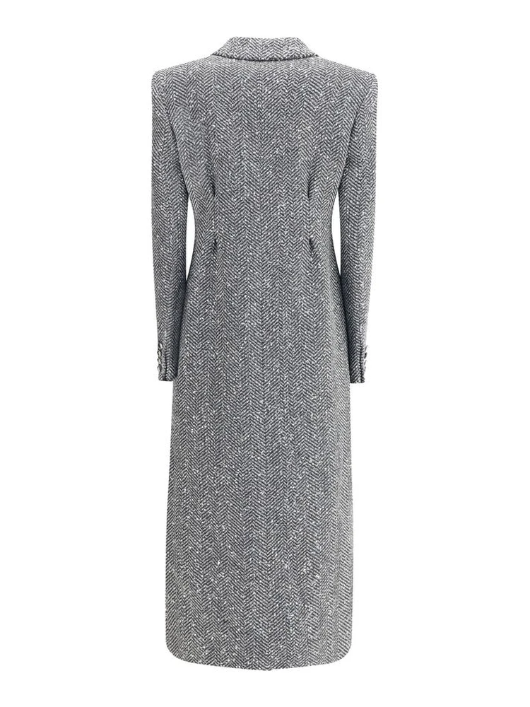 Gray Fleece Wool Coat alternative