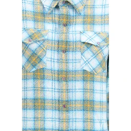 Blue Cashmere Pattern Shirt
