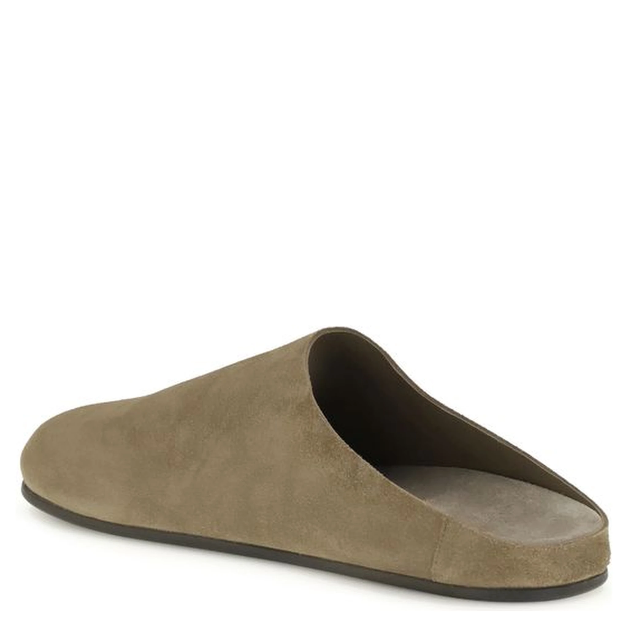 Beige Calf Leather Bos Taurus Mules