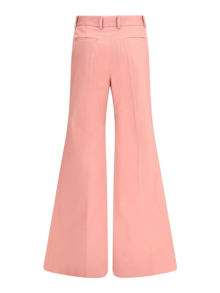 Multicolor Cotton Flared Pants alternative