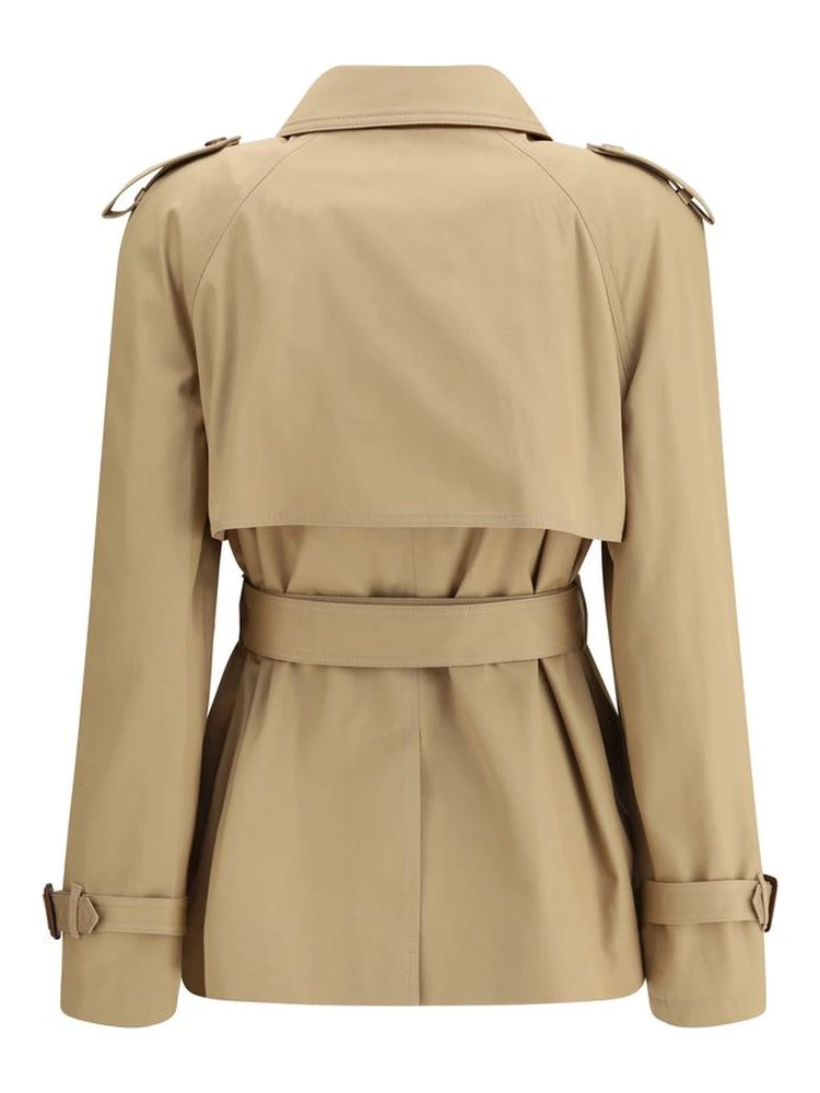Beige Cotton Coat alternative