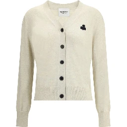 White Cotton Cardigan