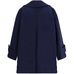 Blue Wool Coat