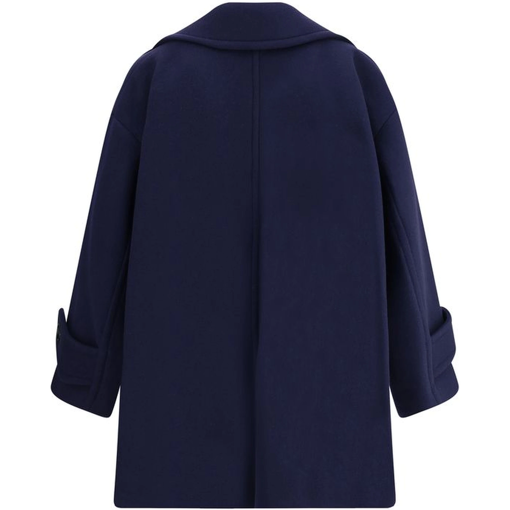 Blue Wool Coat