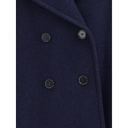 Blue Wool Coat
