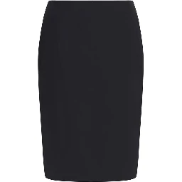 Black Viscose Skirt