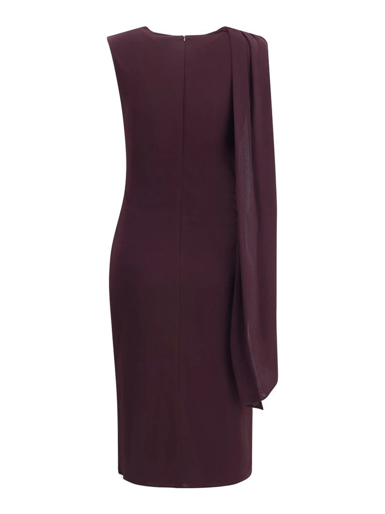 فستان كوكتيل حريري متعدد الألوان alternative