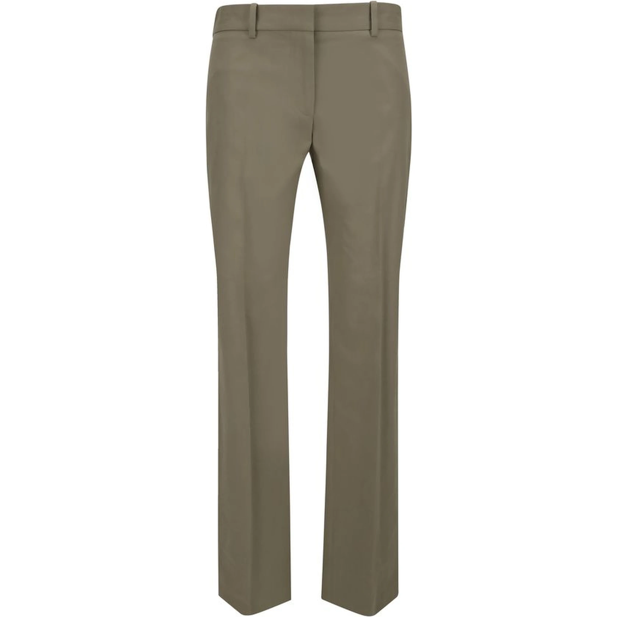 Bicolor Cotton Casual Pants