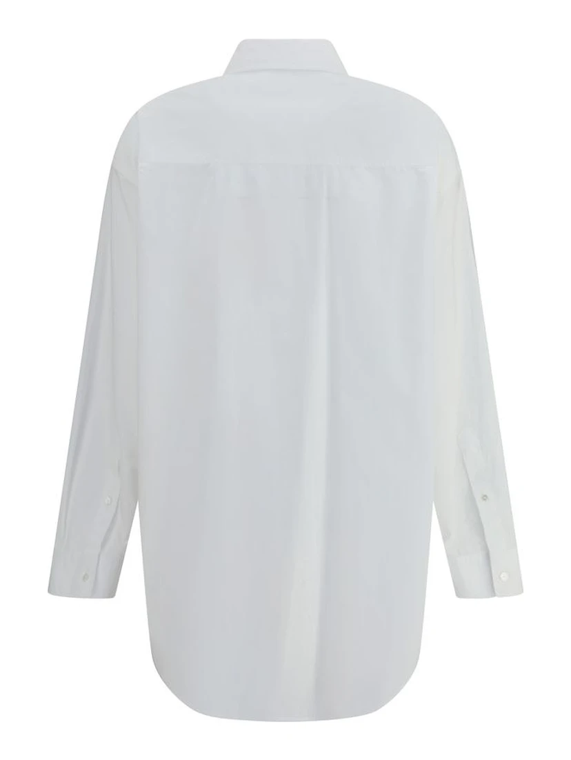 White Cotton Dress Shirt