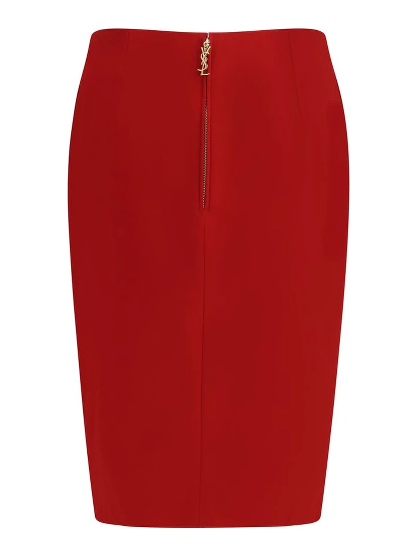 Multicolor Viscose Skirt