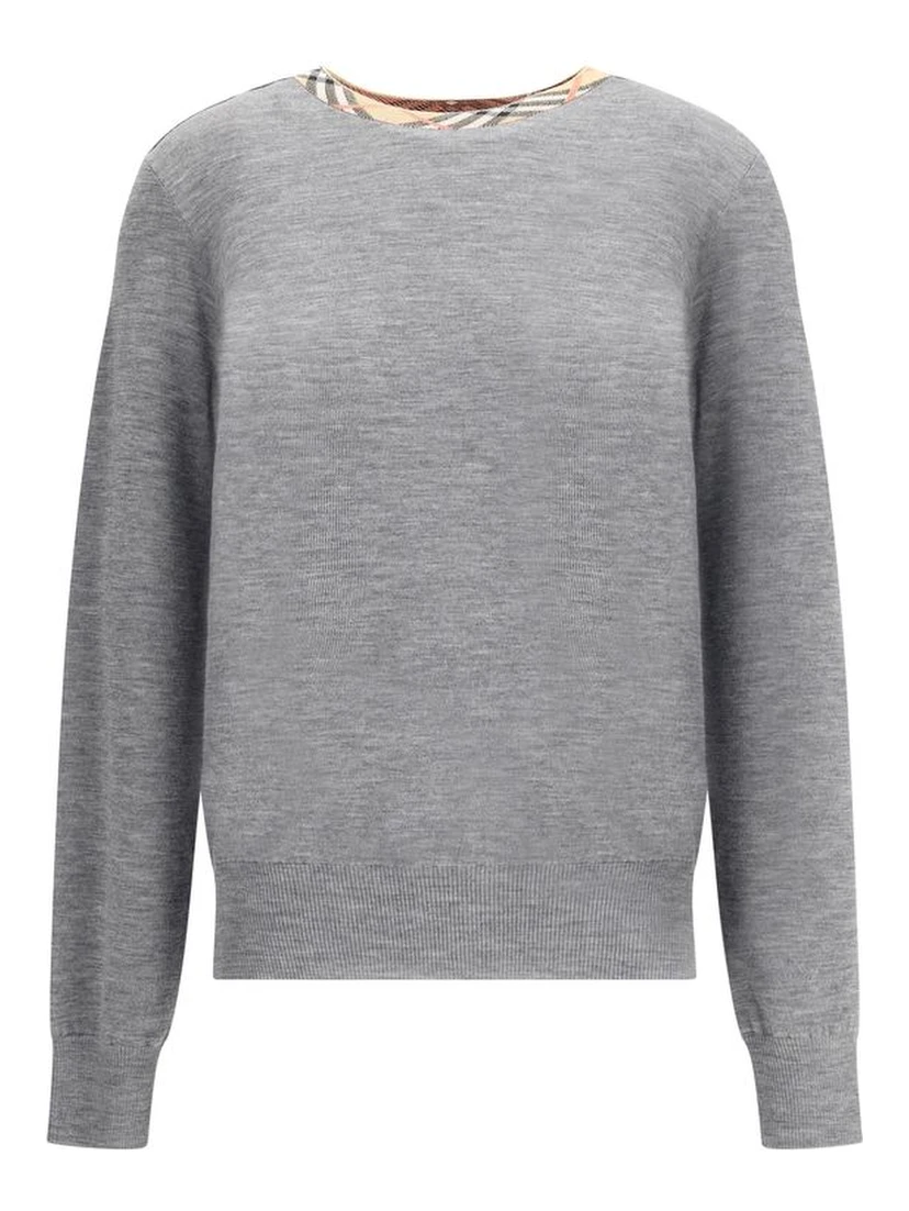 Gray Cotton Sweatshirt