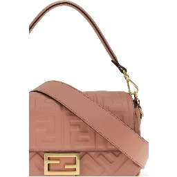 Multicolor Calf Leather Bos Taurus Shoulder Bag