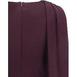 فستان كوكتيل حريري متعدد الألوان