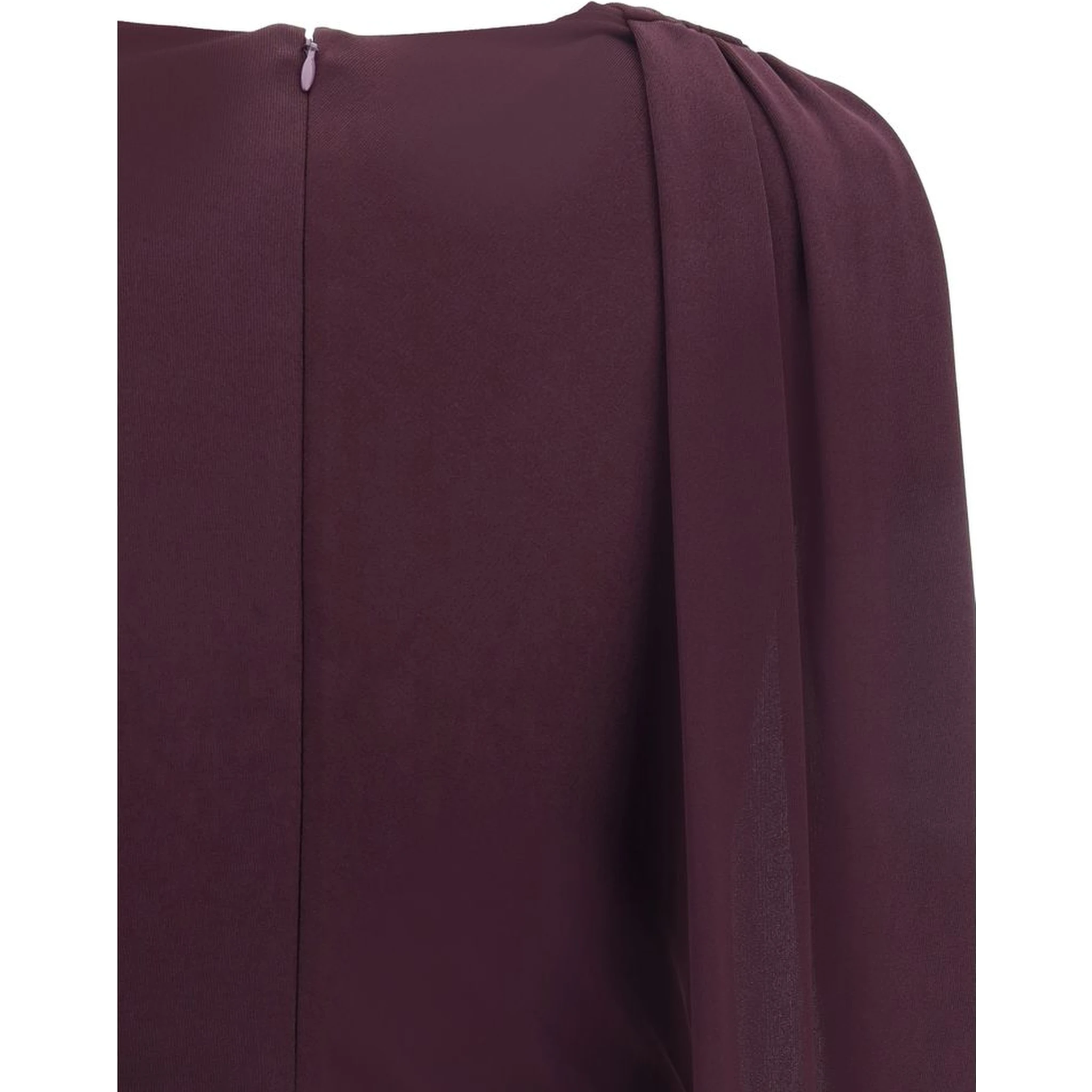 فستان كوكتيل حريري متعدد الألوان