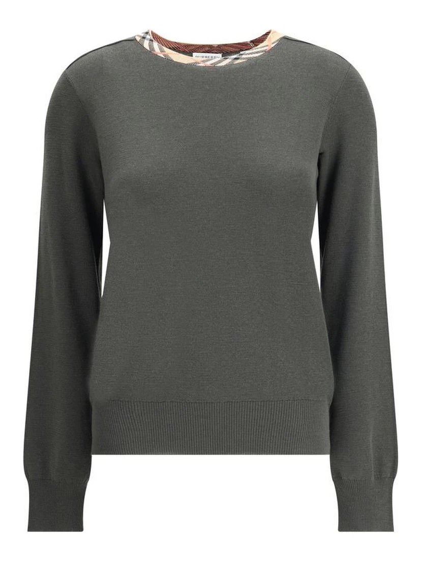 Bicolor Cotton Sweatshirt