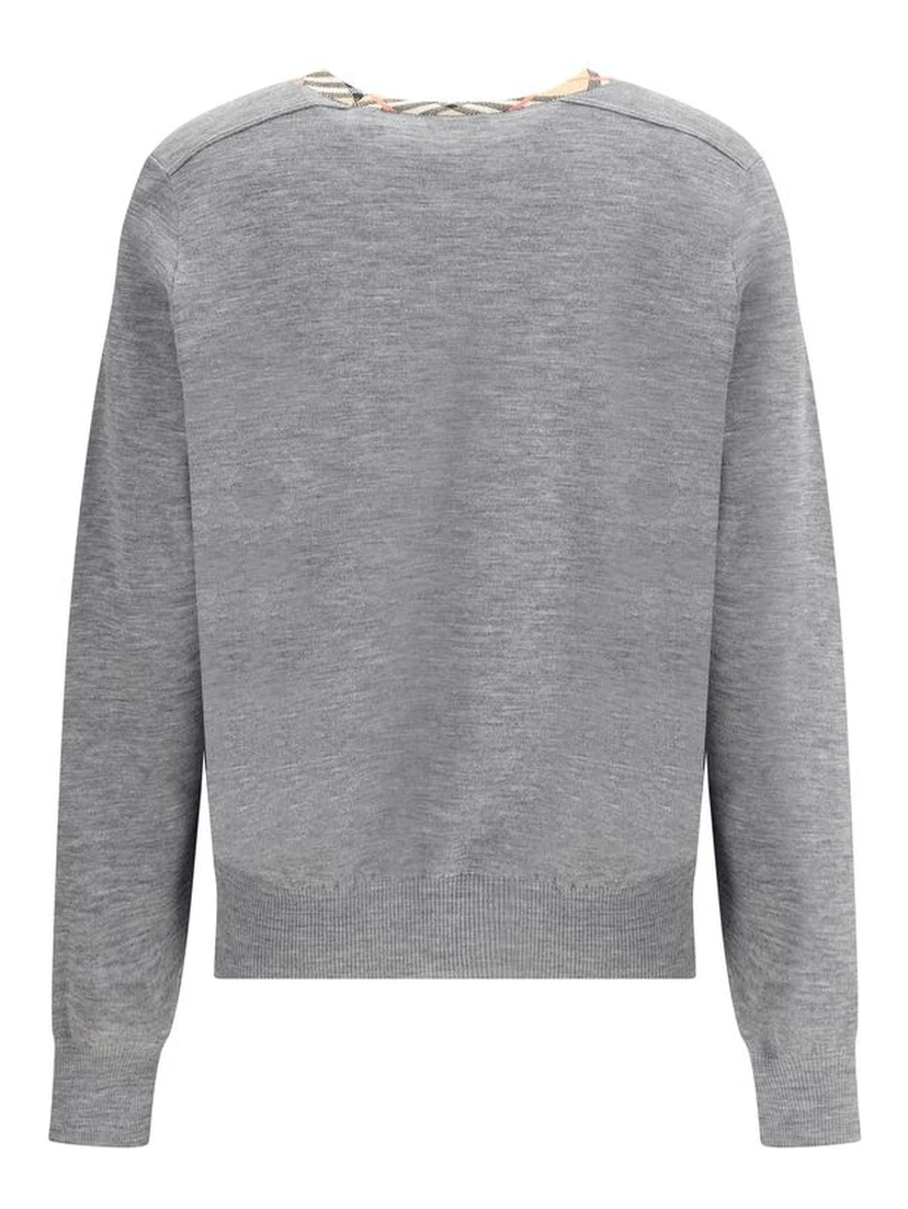 Gray Cotton Sweatshirt