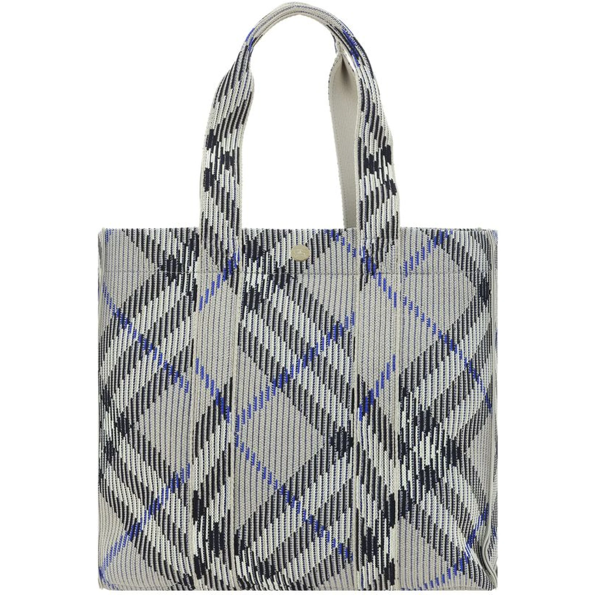 Gray Fabric Shoulder Bag