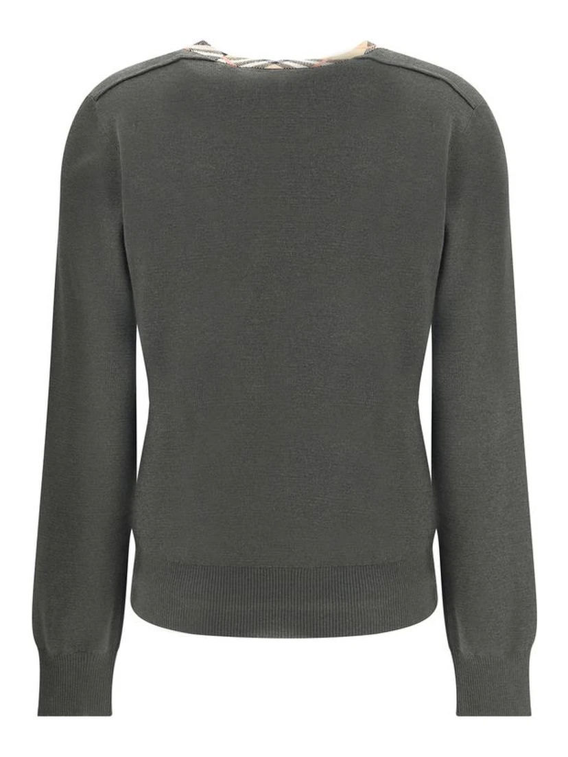 Bicolor Cotton Sweatshirt