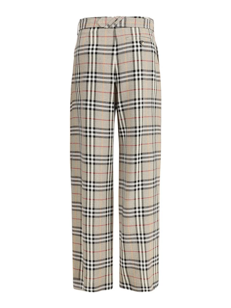 Beige Viscose Casual Pants alternative