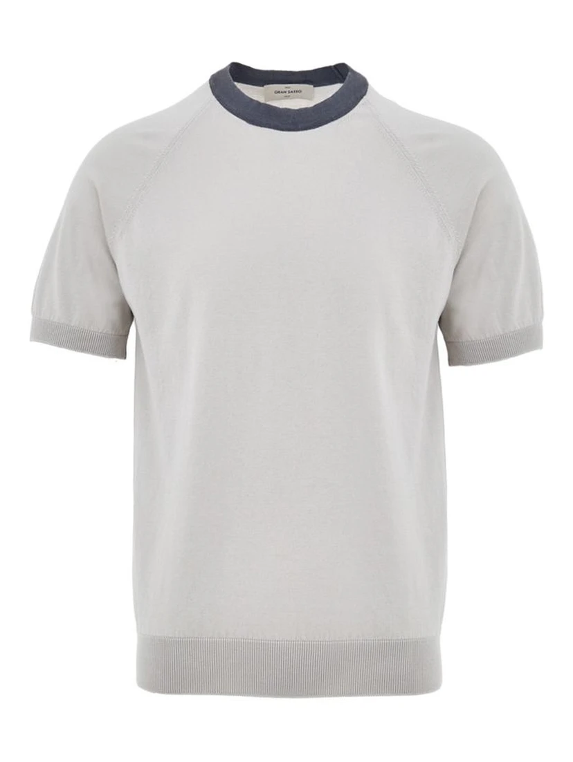 Beige Cotton T-Shirt