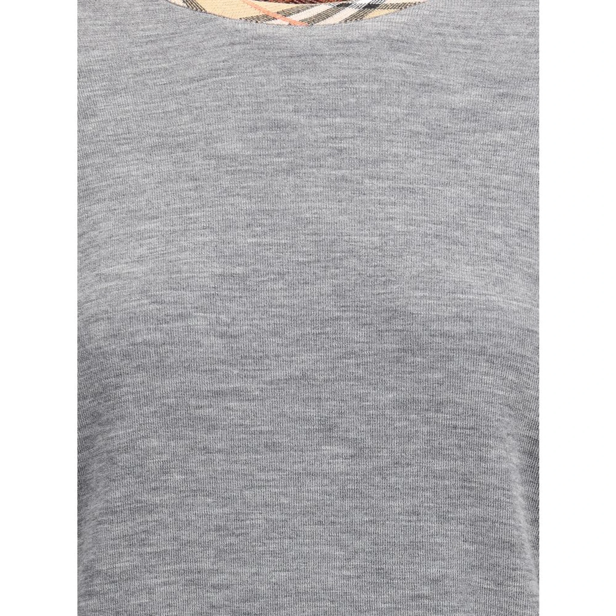 Gray Cotton Sweatshirt