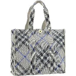 Gray Fabric Shoulder Bag