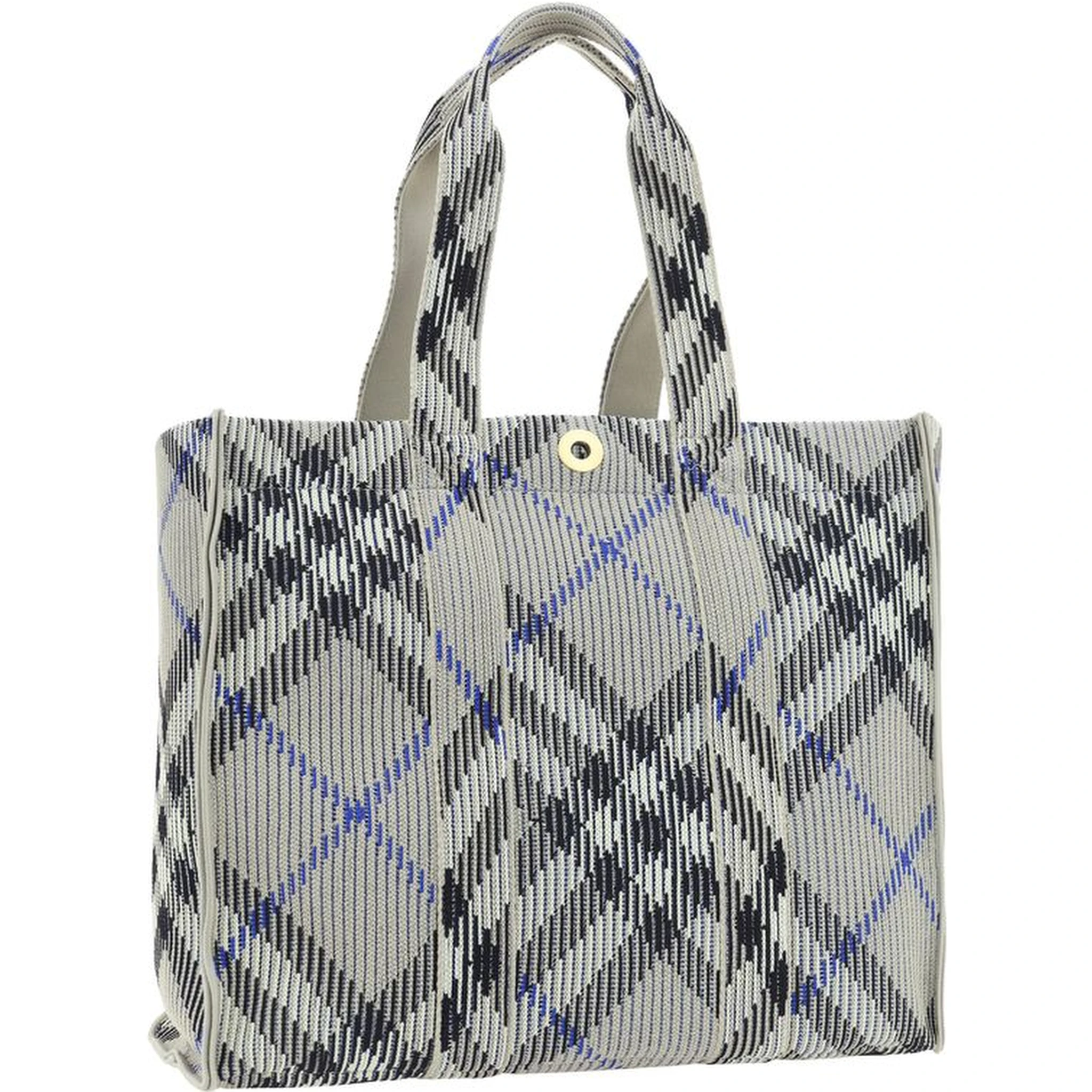 Gray Fabric Shoulder Bag