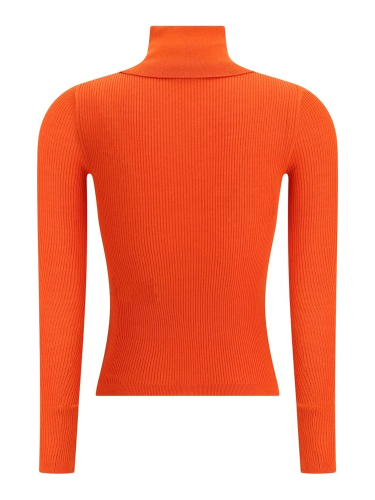 Orange Wool Turtleneck alternative