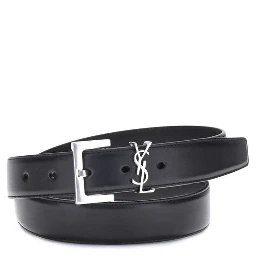 Black Calf Leather Bos Taurus Regular Belt